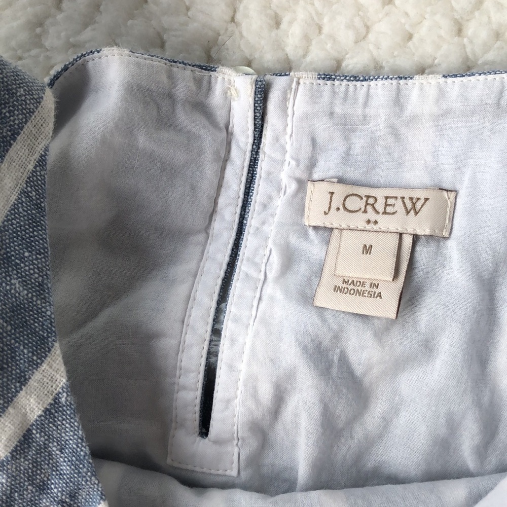 J Crew Railroad Dress - Picture 3 of 5
